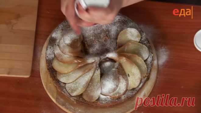 Теле-теле-тесто - Сметанно-сливочный пирог с грушей