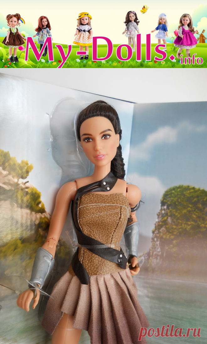 Обзор кукол Диана Чудо-женщина и  Стив Тревор Barbie от Ольги Портновой