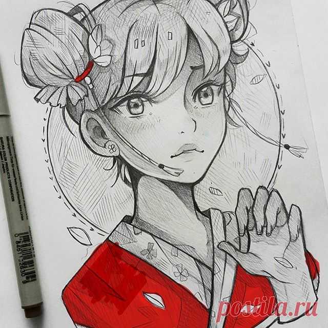 #Inktober 4. #Wind
