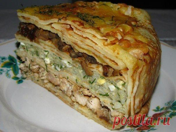 Блинный курник