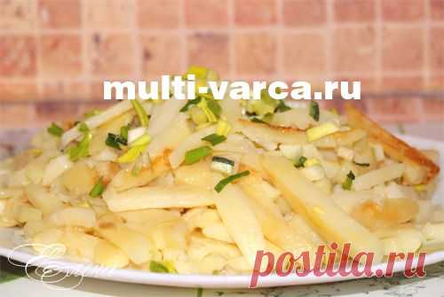 Жареный картофель в мультиварке