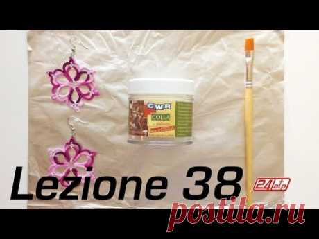 Chiacchierino Ad Ago - 38˚ Lezione Come Inamidare Indurire Colla Tatting Tutorial How To Stiffen