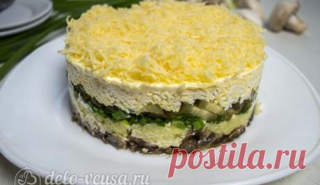 Грибы под шубой - кое-что новенькое среди праздничных салатов. Еще ложечку, пожалуйста! Просто загляденье!