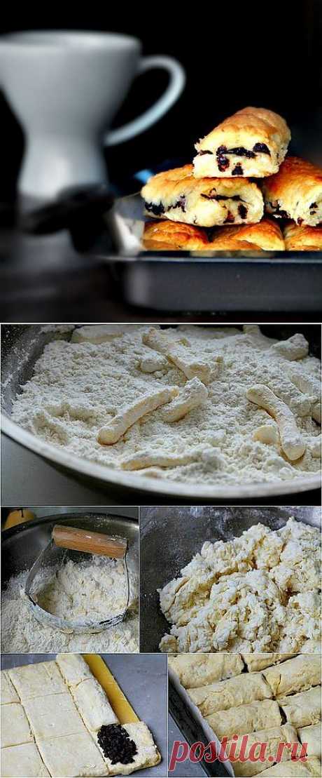 Шоколадные булочки за полчаса. .