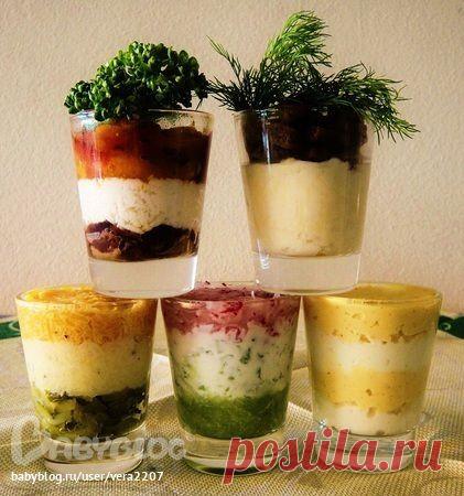 Веррин - салат в стакане (24 примера с фото и ссылками)