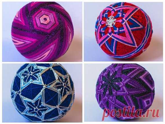 Temari magic balls от MeotidaDesign на Etsy