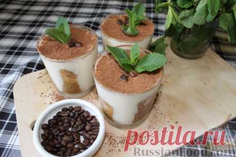 Рецепт: Тирамису с домашним сыром на RussianFood.com