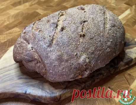Чёрный хлеб с отрубями и черносливом – кулинарный рецепт