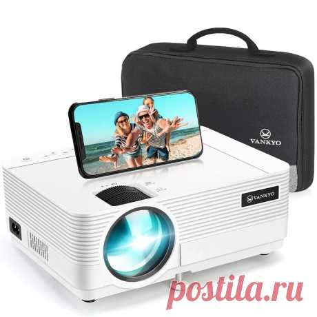Vankyo leisure 470 mini projector phone same screen synchronize full hd 1080p 4000lumens portable projector with multimedia port Sale - Banggood.com