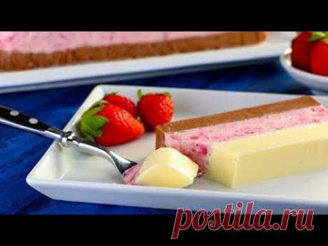 Не это ли самое длинное мороженое в мире? Идеальное сочетание трех вкусов дарит по-настоящему летнее удовольствие.