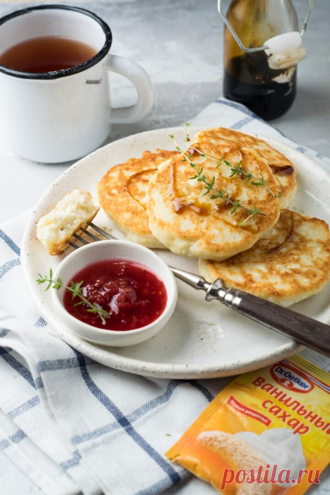 Сырники (Пошаговый рецепт) | Рецепты выпечки Dr. Oetker | Яндекс Дзен