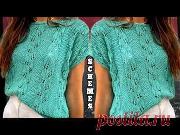 Схемы: Улетные вязаные кофточки. Patterns: Awesome knitted sweaters.