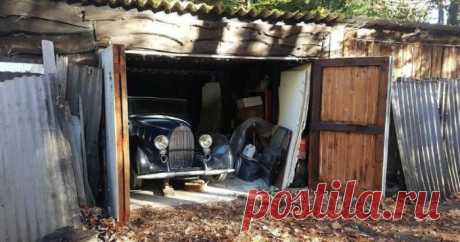 Три старинные Bugatti из бельгийского сарая . Тут забавно !!!