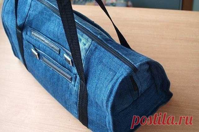 Сумка из старых джинсов. — Сделай сам, идеи для творчества - DIY Ideas