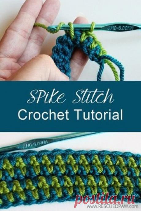 Плотный узор крючком