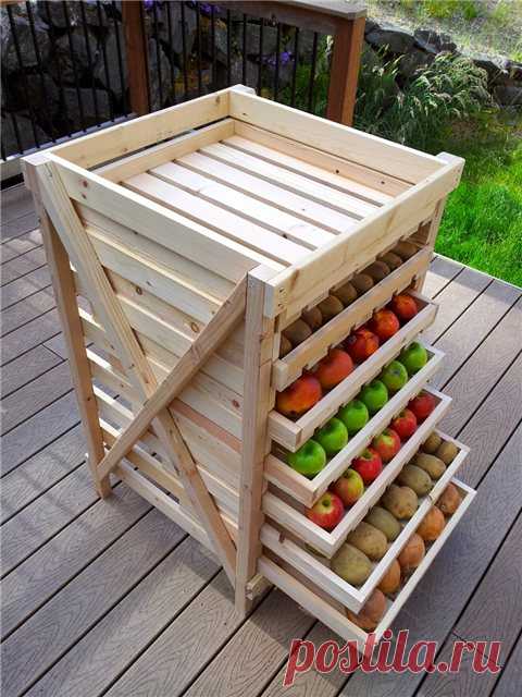 Для сушки и хранения продуктов http://ana-white.com/2012/06/plans/food-storage-shelf