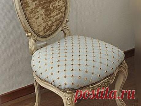 Обивка стула. Пошаговый МК. - Декор