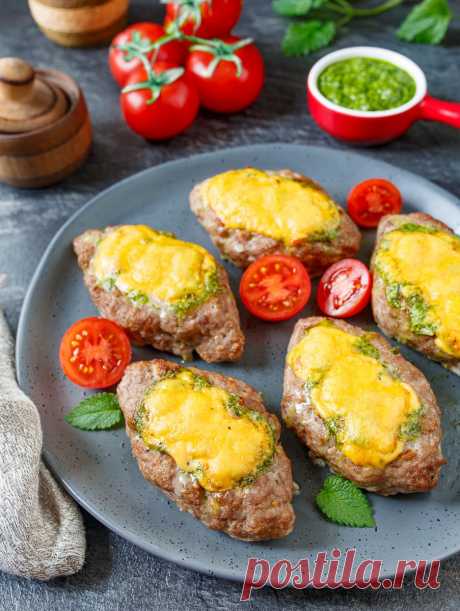 Мясные "лодочки" с песто и сыром - вкусные проверенные рецепты, подбор рецептов по продуктам, консультации шеф-повара, пошаговые фото, списки покупок на VkusnyBlog.Ru