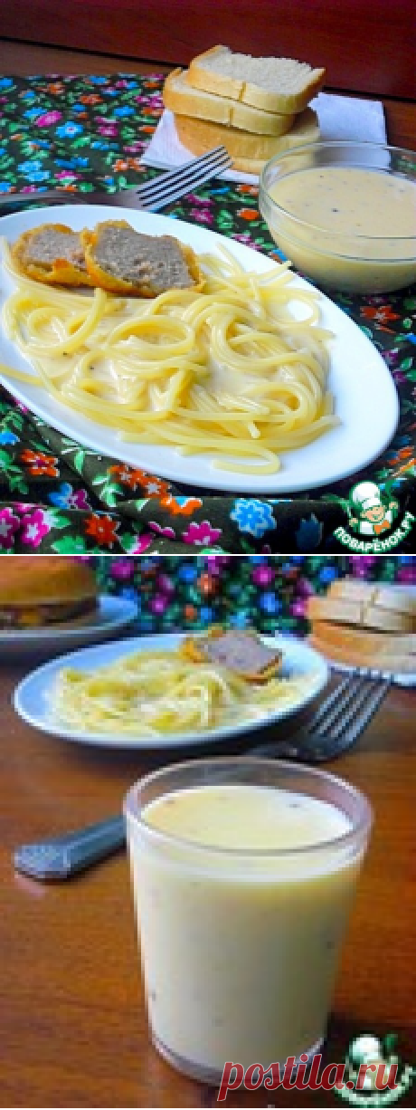 Соус сырно-чесночный