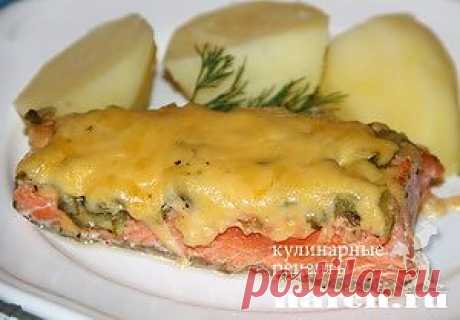 Семга с огурцом по-авиаторски | Харч.ру - рецепты для любителей вкусно поесть