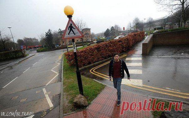 Самый безопасный пешеходный переход обнаружен в британском Филтоне, в районе Бристоля