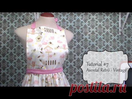 Симпатичный фартук. Выкройка и мастер класс