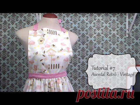 Симпатичный фартук. Выкройка и мастер класс
