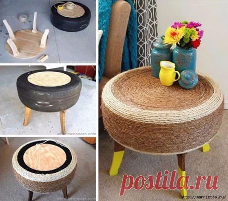 Лучшие идеи применения старых покрышек!!!