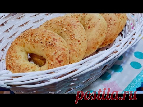 Выпечка к чаю. Простая выпечка с которой справится любая хозяйка.Творожные бублики.