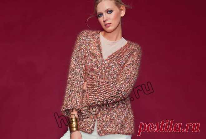 Вязание кардигана спицами - Хитсовет