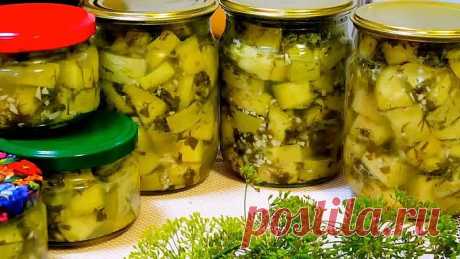 Маринуем кабачки на зиму! Просто и вкусно!