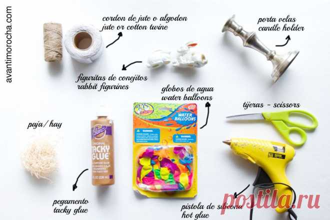 DIY Jute Easter Eggs