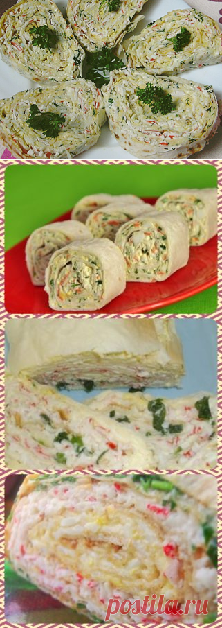 Крабовый рулет. Так просто, а как вкусно