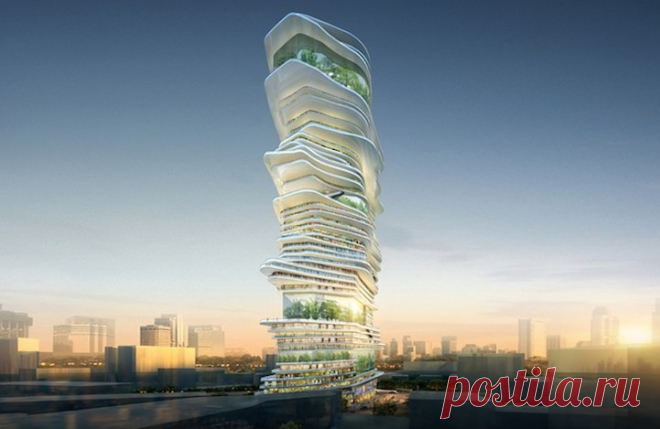 Небоскреб будущего: бесконечный вертикальный город