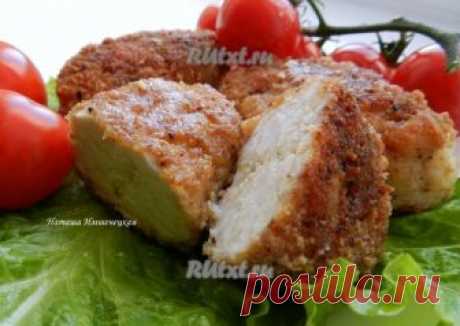 Запись на стене Рубленные котлеты из куриного филе с сыром от Натальи ИмшенецкойПредлагаю еще один рецепт котлет - рубленные котлеты из куриного филе с сыром. Котлетки получаются невероятно сочными, вкусными, ароматными. А добавление сыра придает блюду особую пикантность.Пошаговый рецепт с фото е..