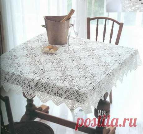 Скатерть из мотивов, связанных крючком: Неповторимое очарование для вашего интерьера! В мире вязания крючком нет ничего более уютного и уникального, чем скатерть, украшенная мотивами, связанными крючком. Эти изысканные детали способны добавить в ваш интерьер нотку тепла и уюта, превращая обыденный стол в произведение искусства.Почему стоит выбрать скатерть из мотивов?...