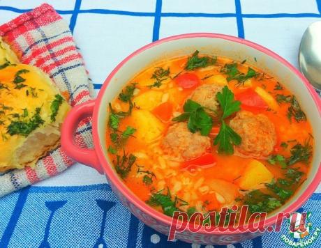 Суп-рагу с фрикадельками – кулинарный рецепт
