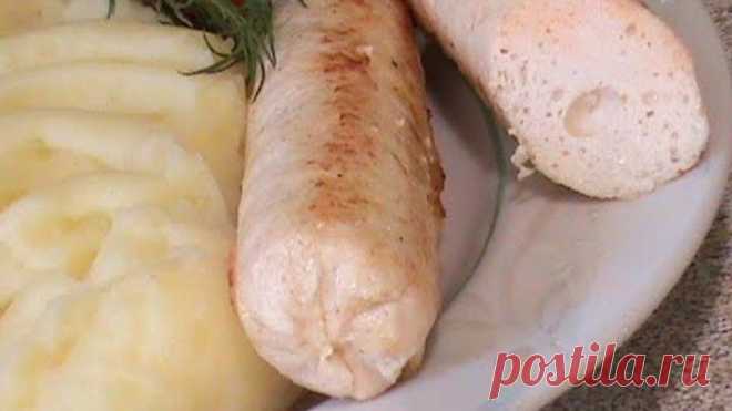 Домашние куриные сосиски. (homemade sausages)