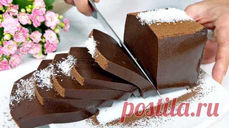 Десерт из молока и шоколада с агар-агаром. | Быстрые рецепты 2.0 | Дзен