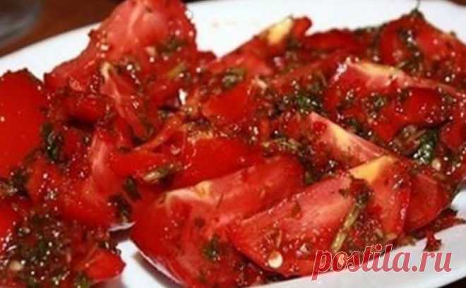 Помидоры по-корейски. Изумительная закуска, вкус которой не забудут твои гости! - СУПЕР ШЕФ