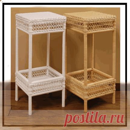 Площадь Плетеные плантатор стенд
