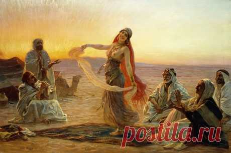 Арабский Восток.Художник Otto Pilny (1866 – 1936).