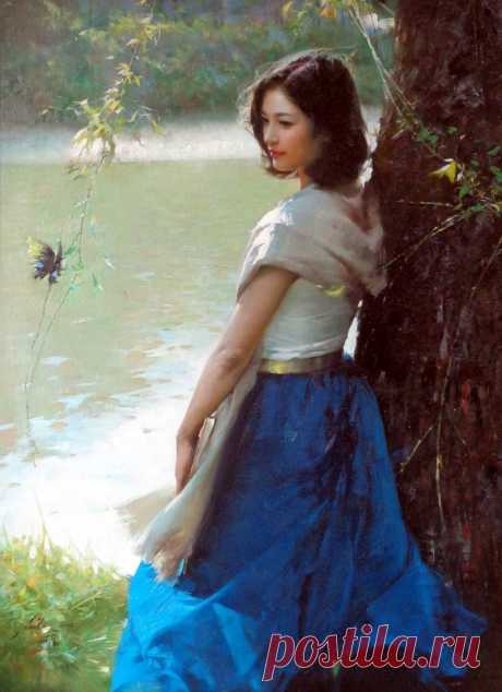 Женственность... Китайский художник An He