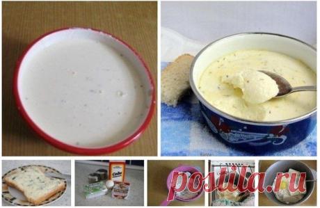 Домашний плавленный сыр / Изысканные кулинарные рецепты