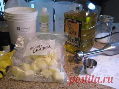 Milk Soap with Heavy Whipping Cream - How to Make Soap with Cream Milk
You can:

Use the milk in place of the water when making your lye solution
Use half water and half milk in the recipe - making your lye solution with the half water, and adding the milk to the oils
Use powdered milk added at trace