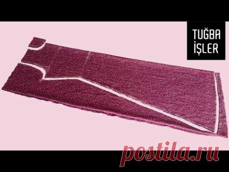 Платье-трапеция крой и пошив | Tuğba İşler