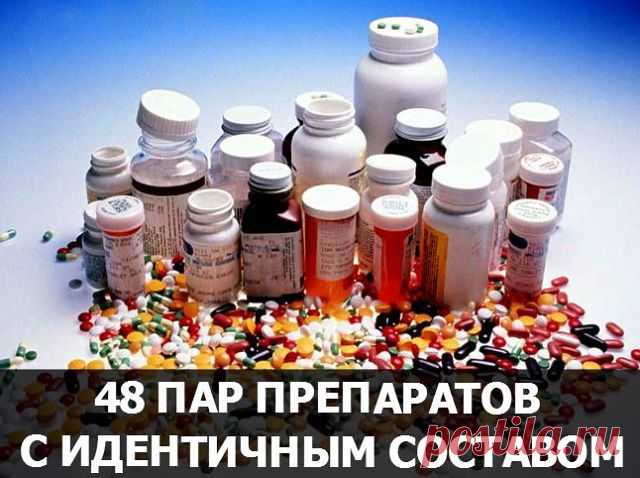 Аналоги лекарств