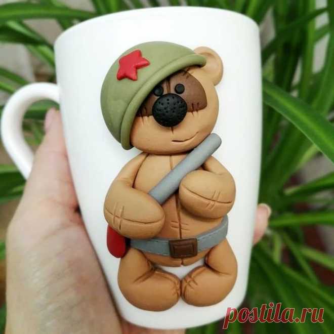 Подарок на 23 февраля из полимерной глины | 34 фото | Polymer clay