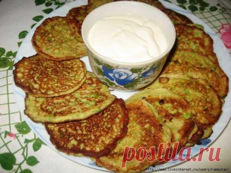 Оладушки кабачковые