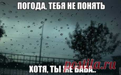 Прикольные картинки про погоду